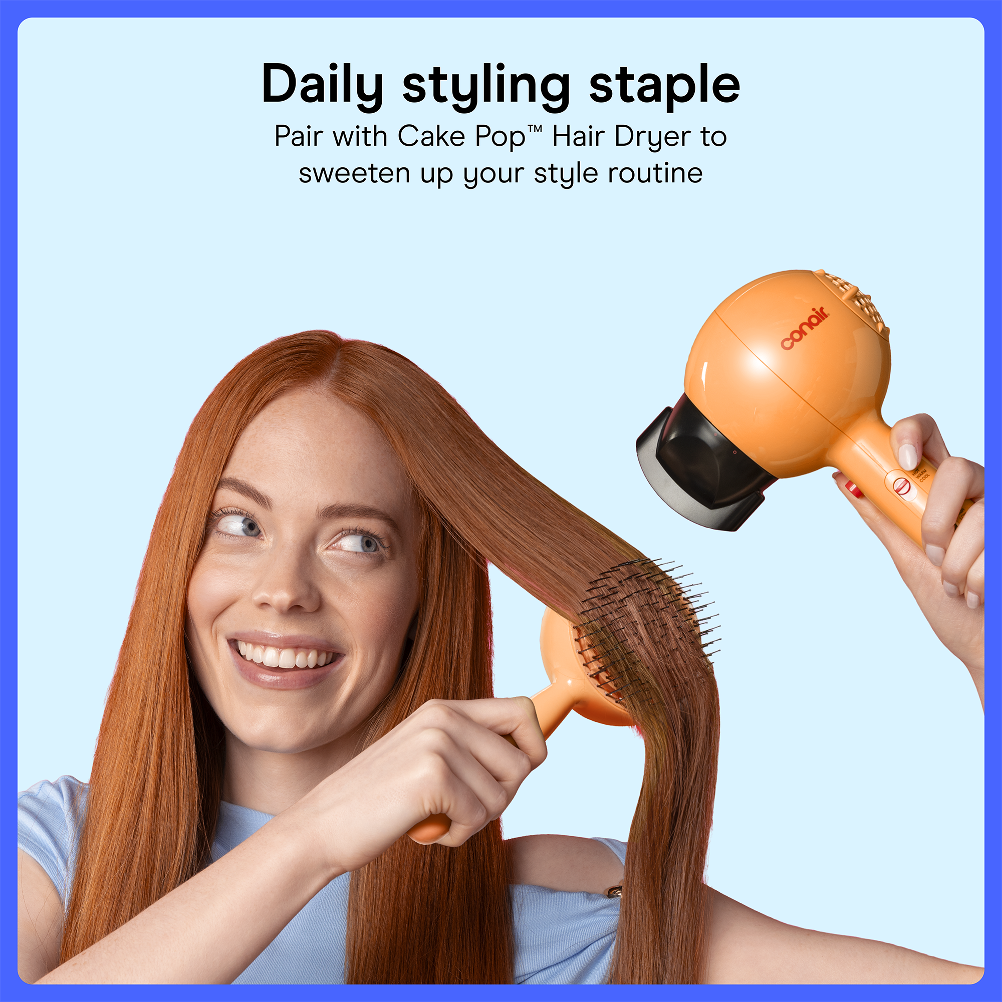 Conair Cake Pop Blow Dry Vented Brush — фото 2