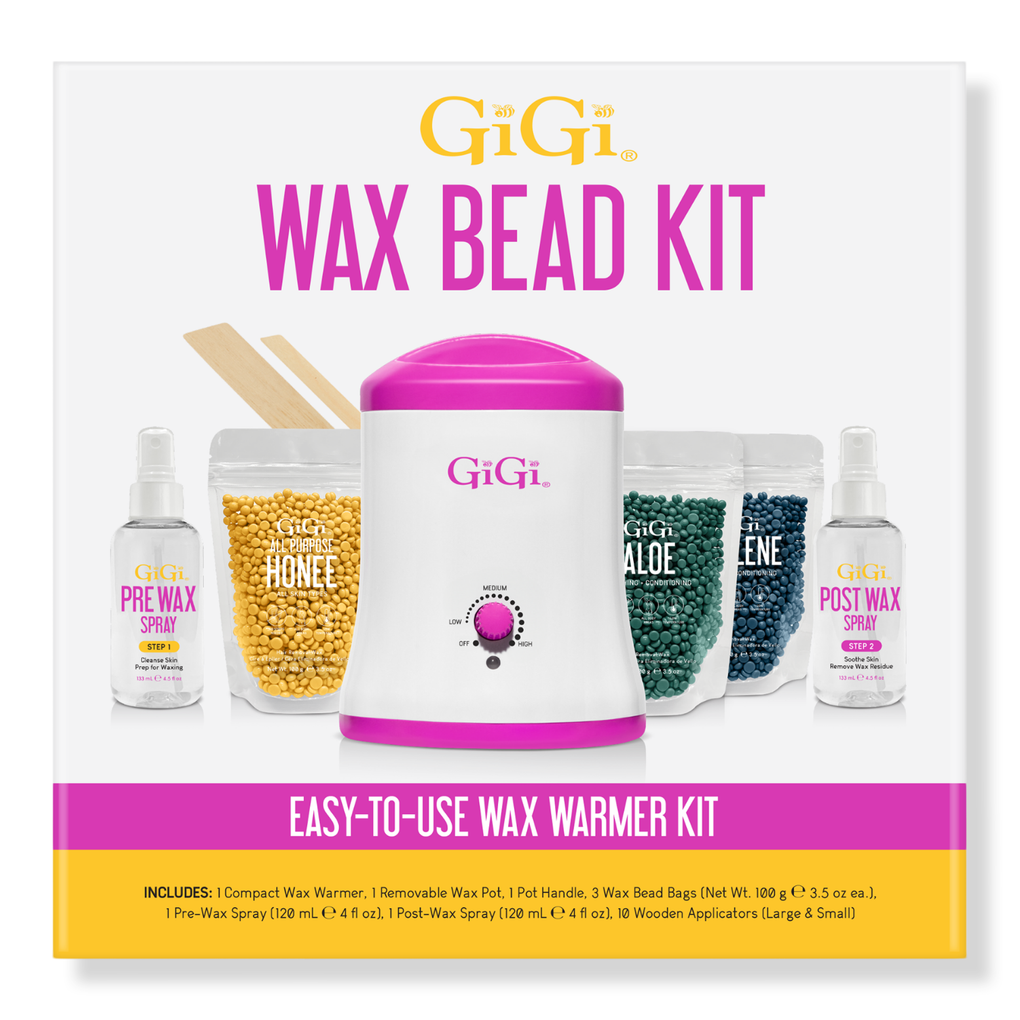 Gigi At-Home Wax Bead Kit #1