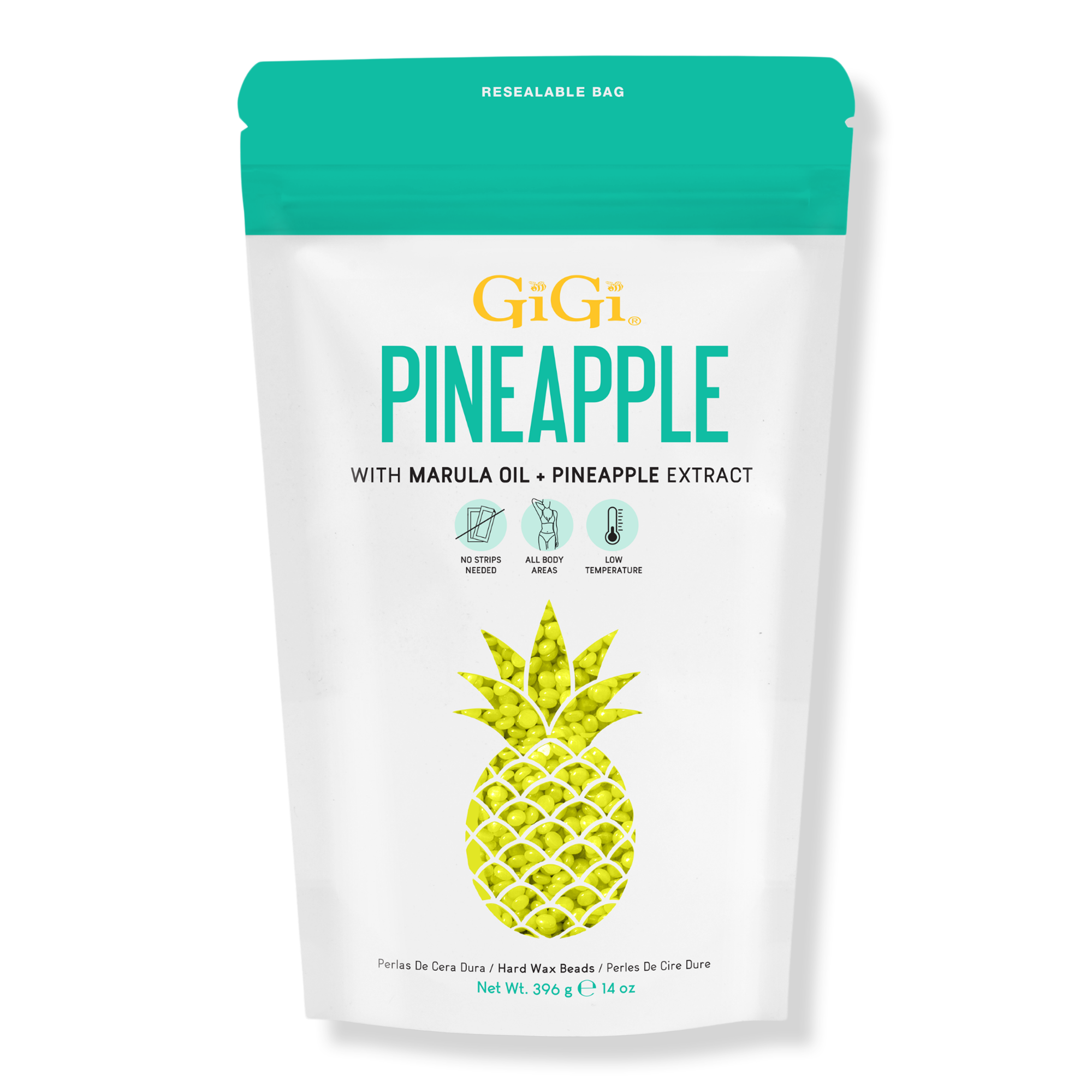 Gigi Pineapple with Marula Oil Hard Wax Beads #1