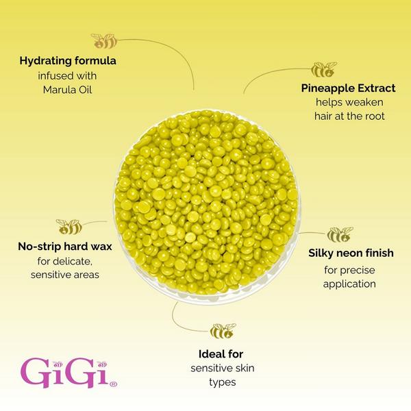 Gigi Pineapple with Marula Oil Hard Wax Beads #3