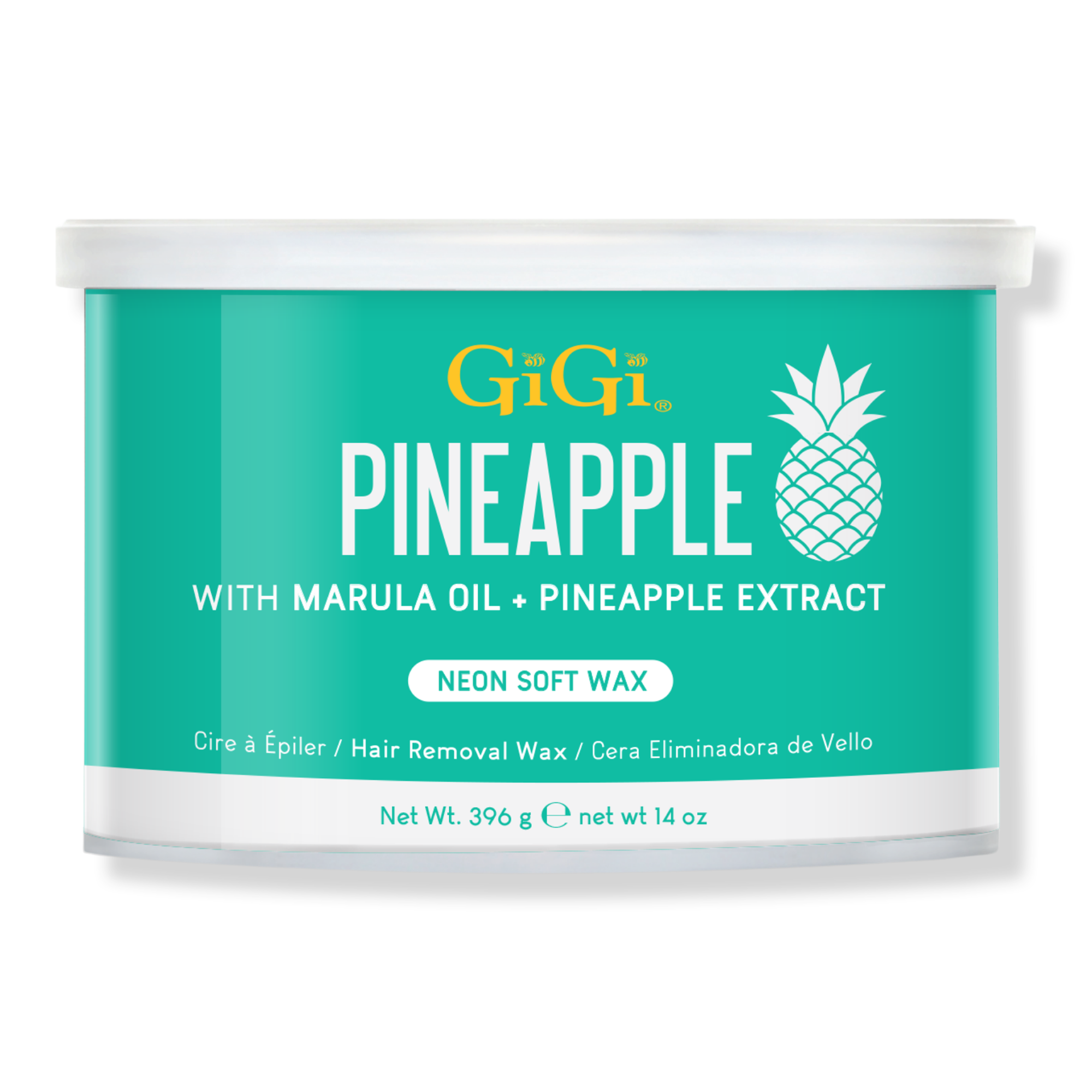 Gigi Pineapple with Marula Oil + Pineapple Extract Neon Soft Wax #1