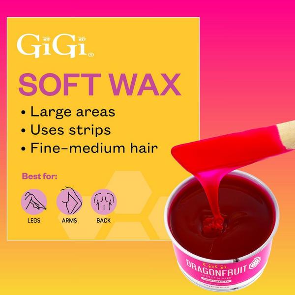 Gigi Dragonfruit with Chia Seed Neon Soft Wax #2
