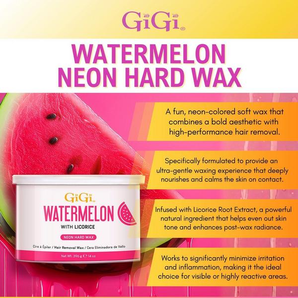 Gigi Watermelon with Licorice Neon Hard Wax #3