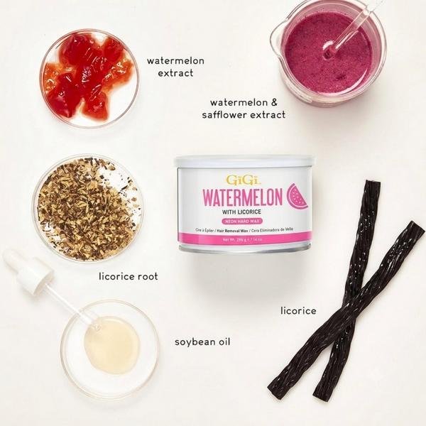 Gigi Watermelon with Licorice Neon Hard Wax #6