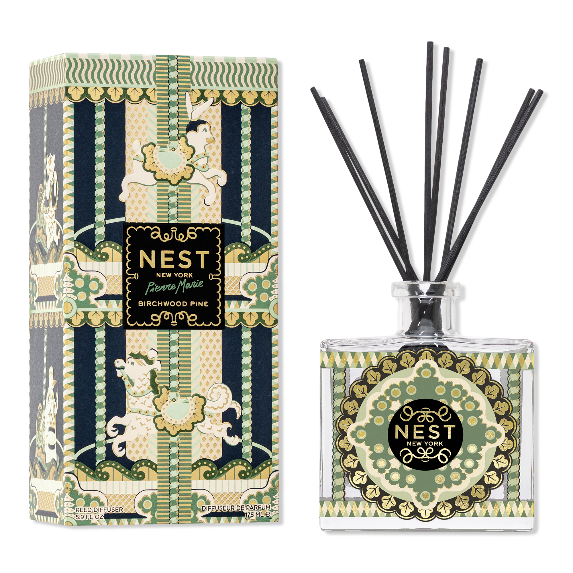 NEST New York NEST NEW YORK x Pierre Marie Birchwood Pine Reed Diffuser #1