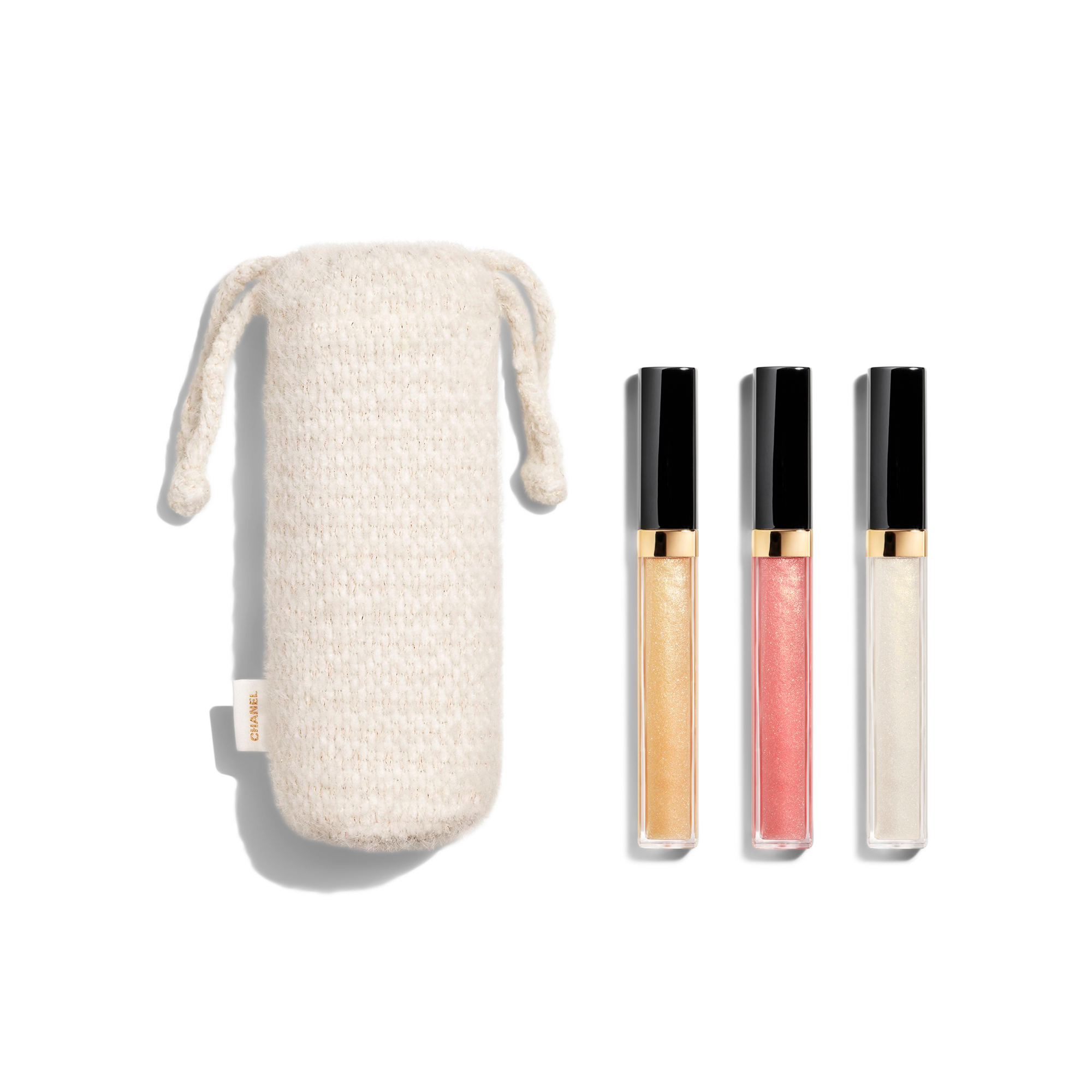 CHANEL ROUGE COCO HYDRA GLOSS TRIO Set of 3 High-Shine Lipglosses #1