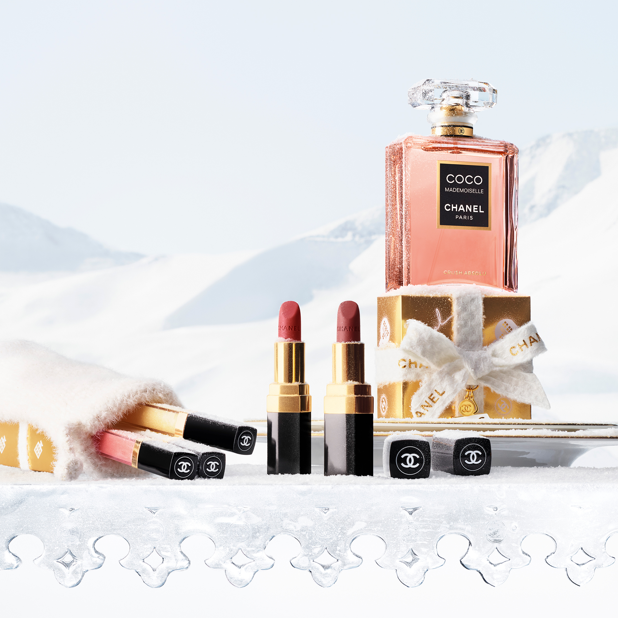 CHANEL Rouge Coco Hydra Gloss Trio Set of 3 High-Shine Lipglosses — фото 8