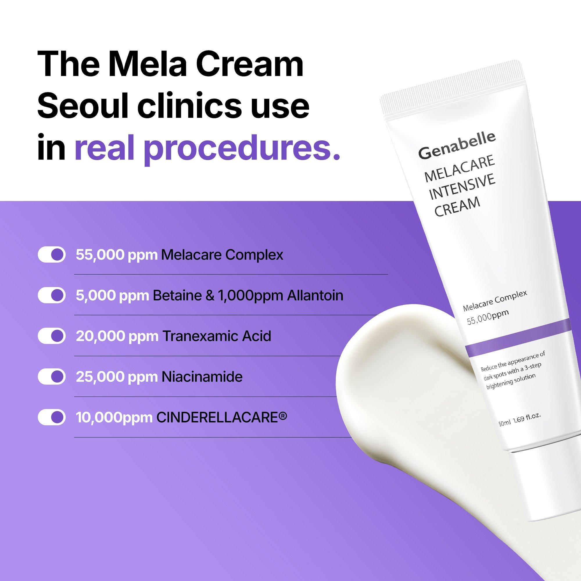 Genabelle Melacare Intensive Cream for Dark Spots & Hyperpigmentation — фото 2
