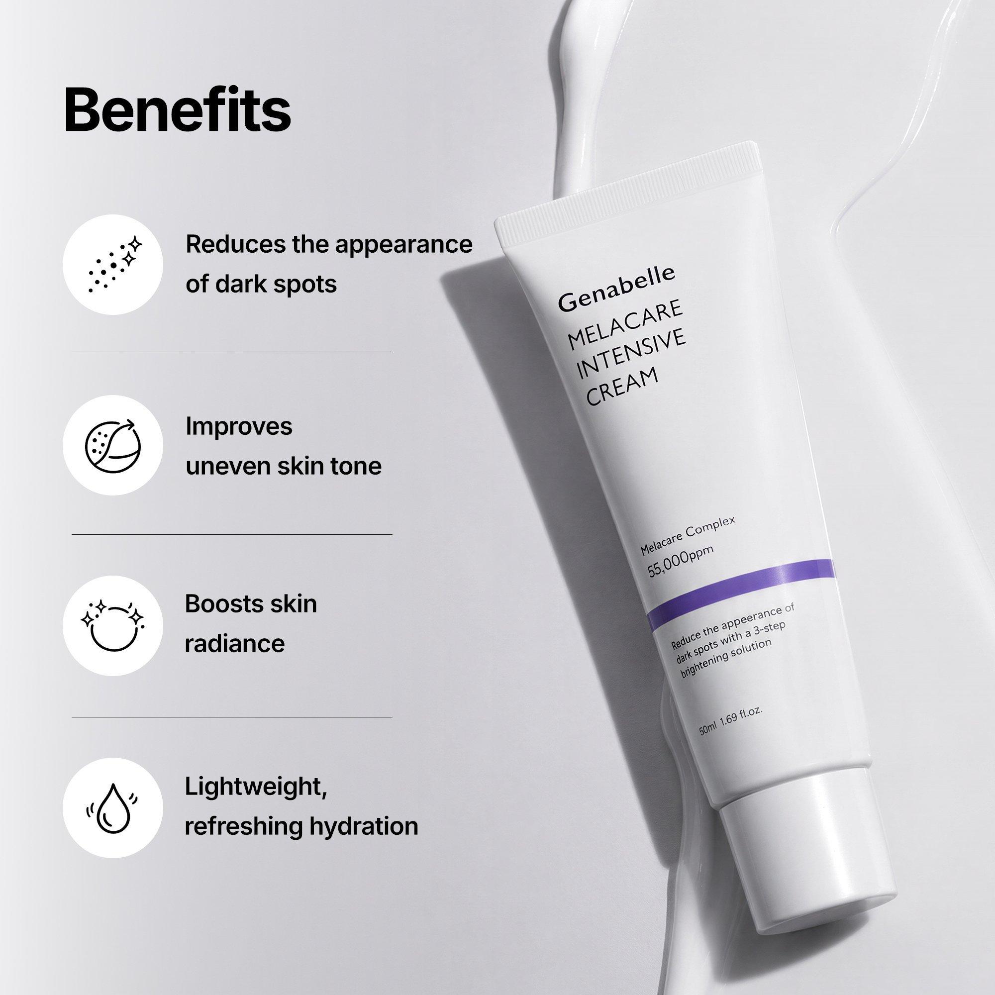 Genabelle Melacare Intensive Cream for Dark Spots & Hyperpigmentation — фото 4