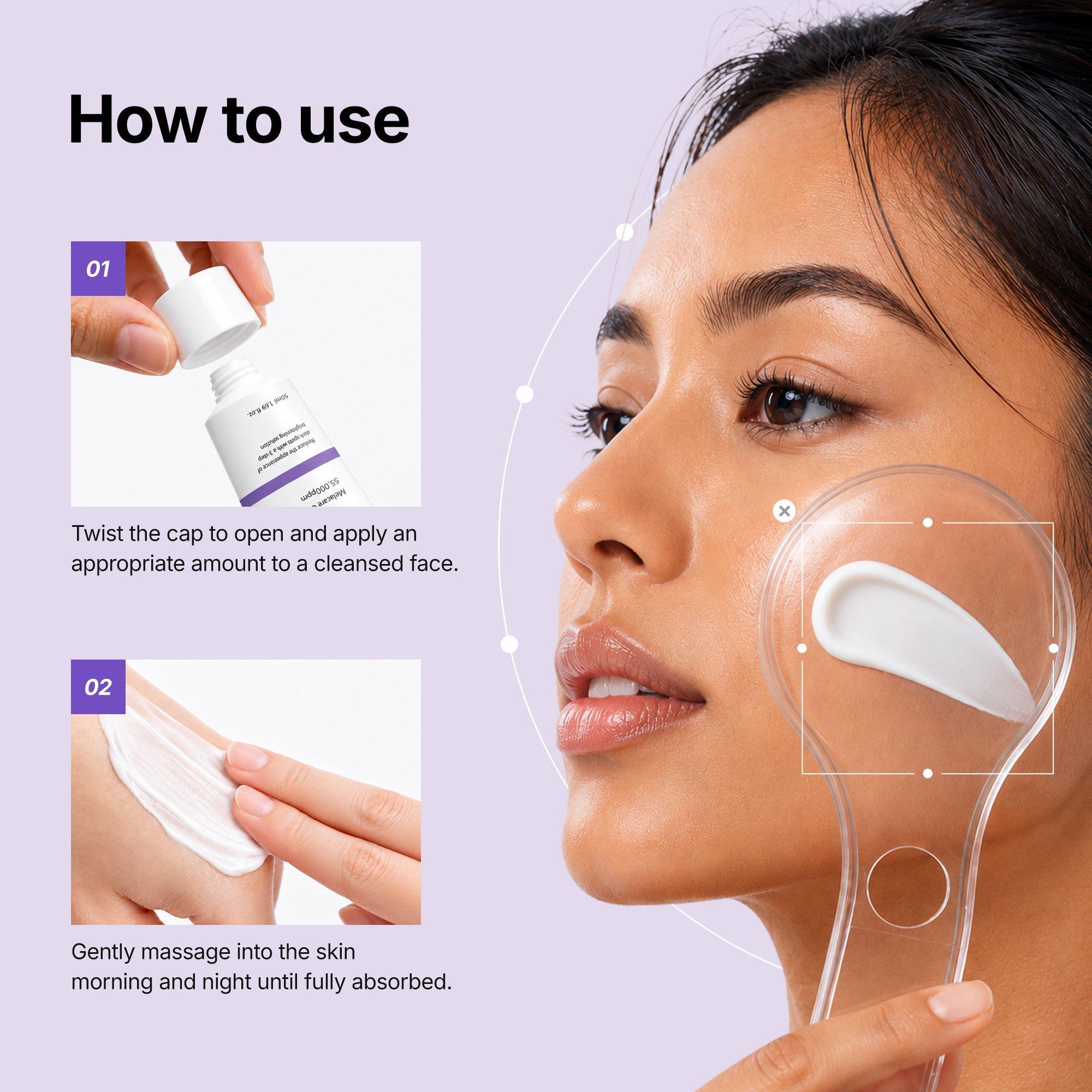 Genabelle Melacare Intensive Cream for Dark Spots & Hyperpigmentation — фото 7