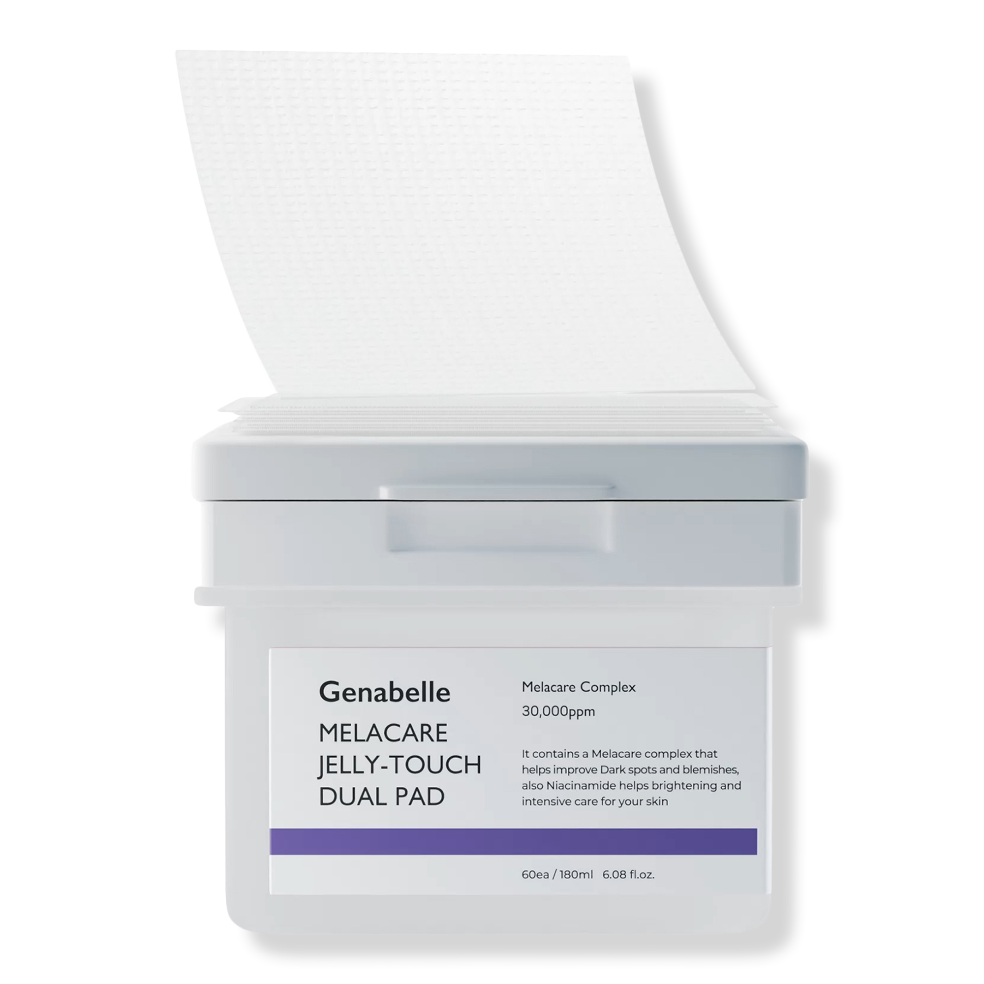 Двусторонние пэды от пигментных пятен и гиперпигментации Genabelle Melacare Jelly Touch