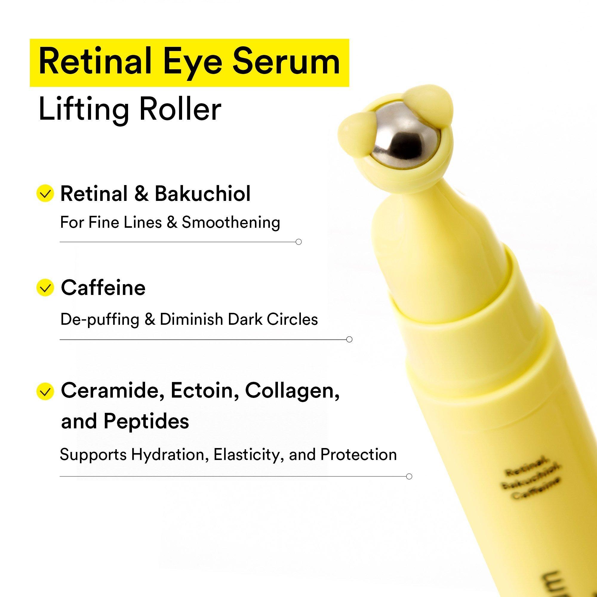 Лифтинг-сыворотка для кожи вокруг глаз с роликом Abib Retinal — фото 4