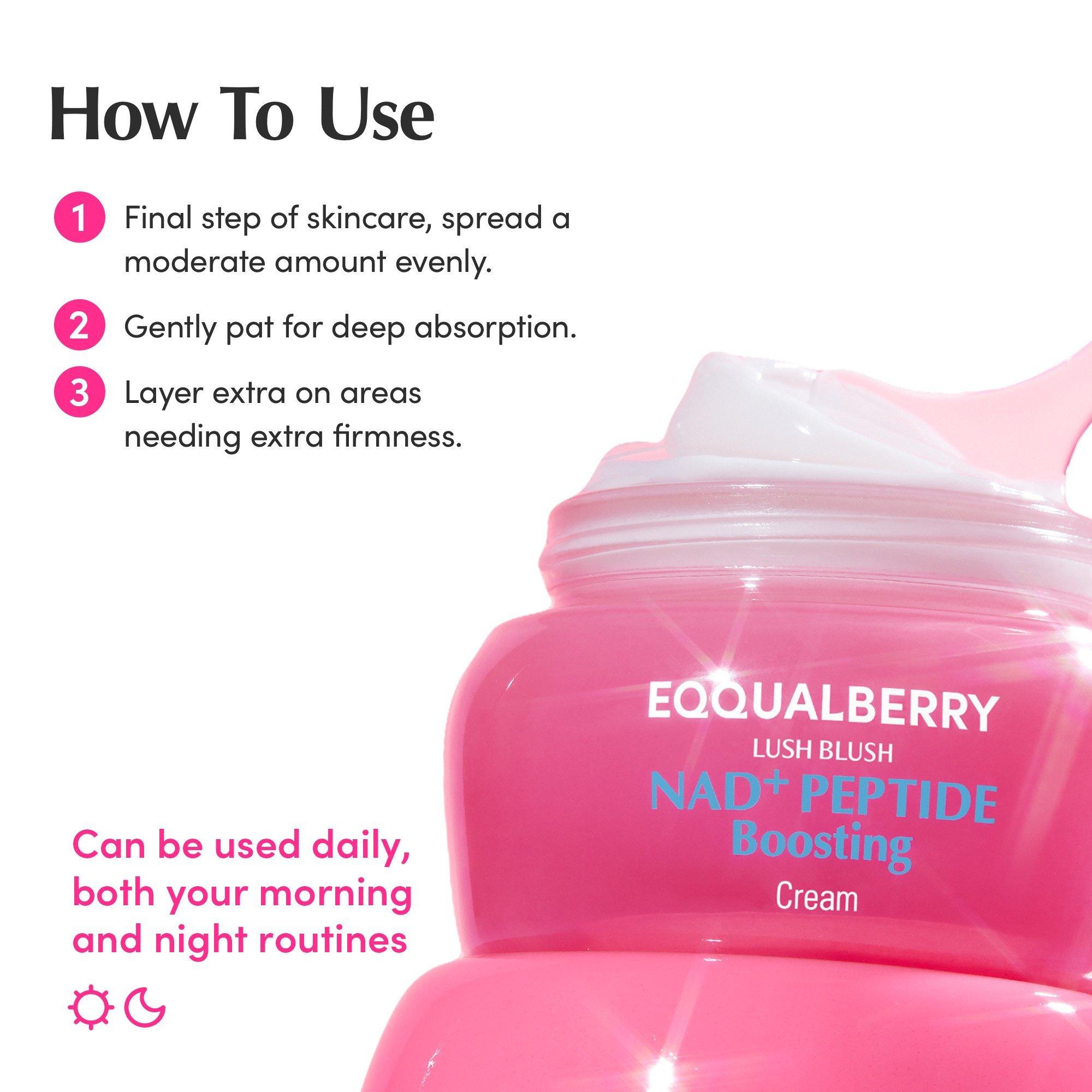 EQQUALBERRY NAD+Peptide Boosting Cream — фото 8