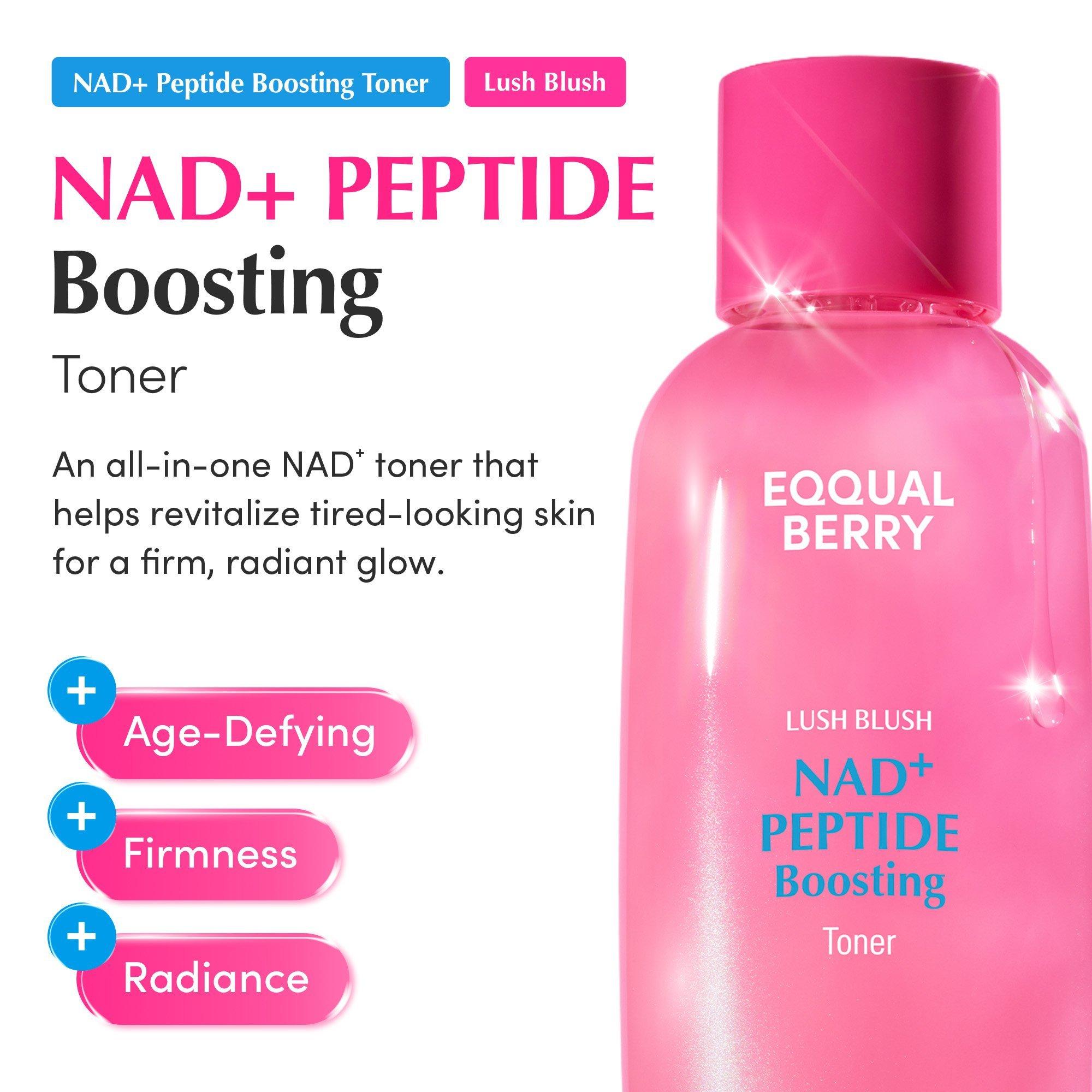 EQQUALBERRY NAD+Peptide Boosting Toner — фото 3