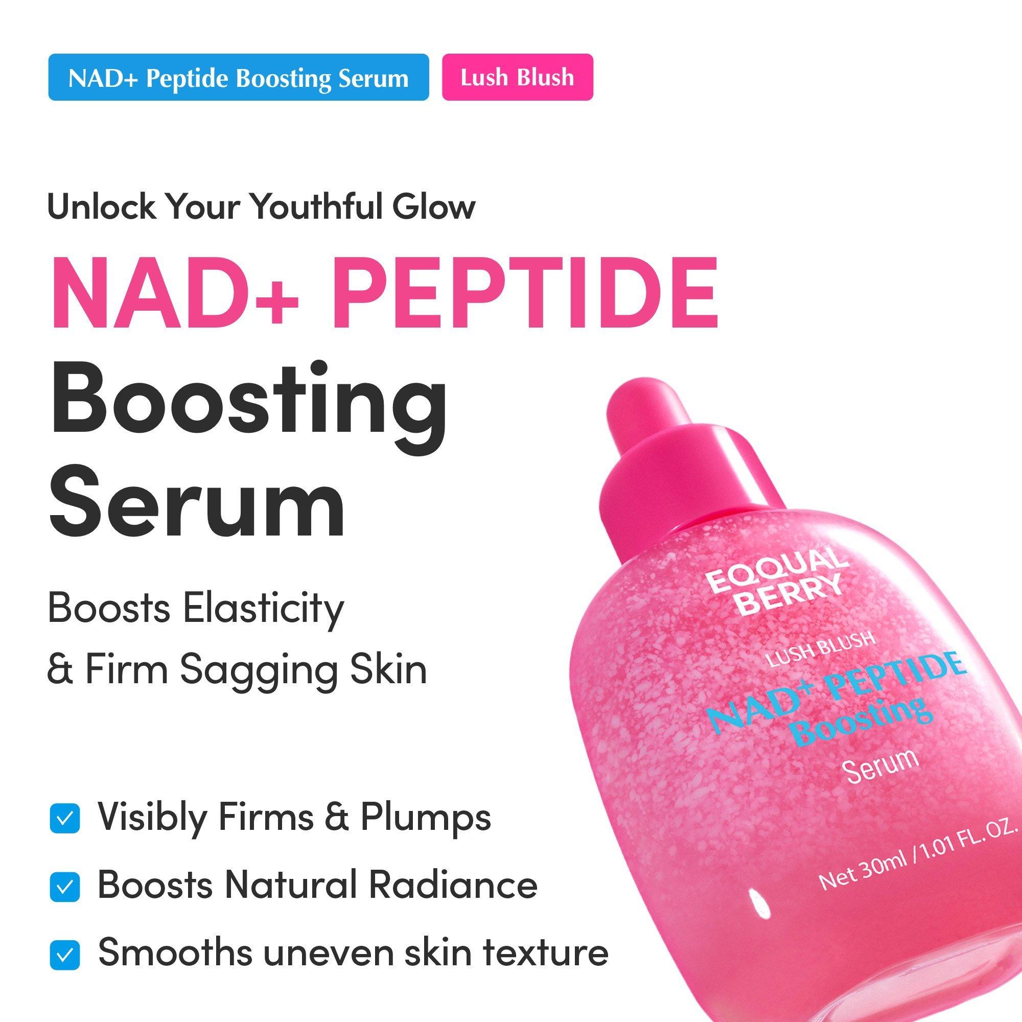 EQQUALBERRY NAD+ Peptide Boosting & Renewal Serum — фото 3
