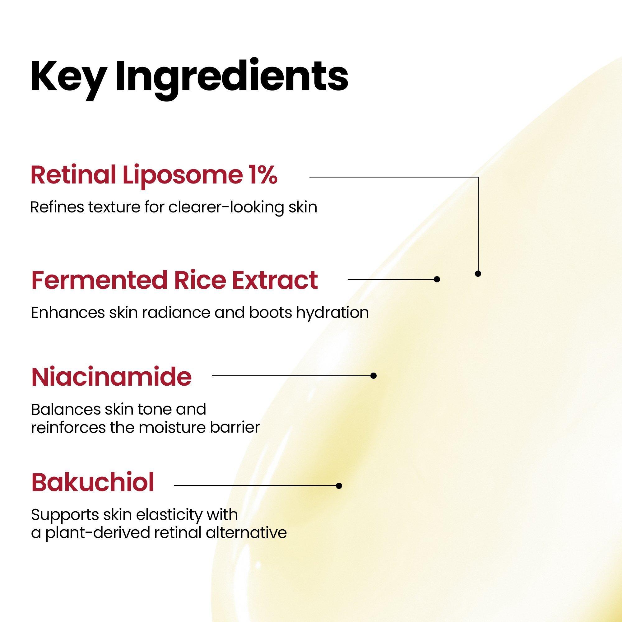 K-SECRET SEOUL 1988 Retinal 1% + Fermented Rice Daily Cream — фото 4