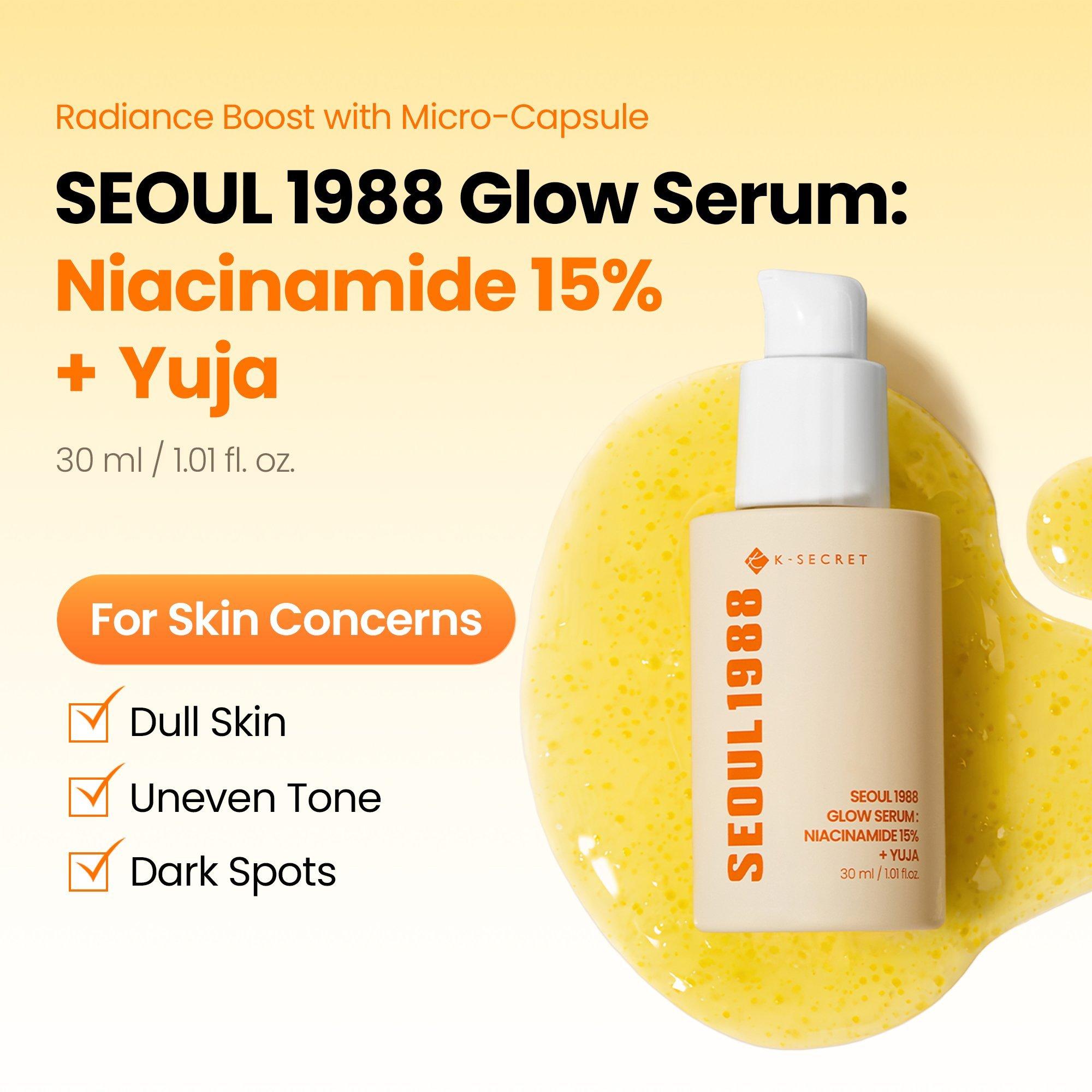 K-SECRET SEOUL 1988 Niacinamide 15% + Yuja Glow Serum — фото 3