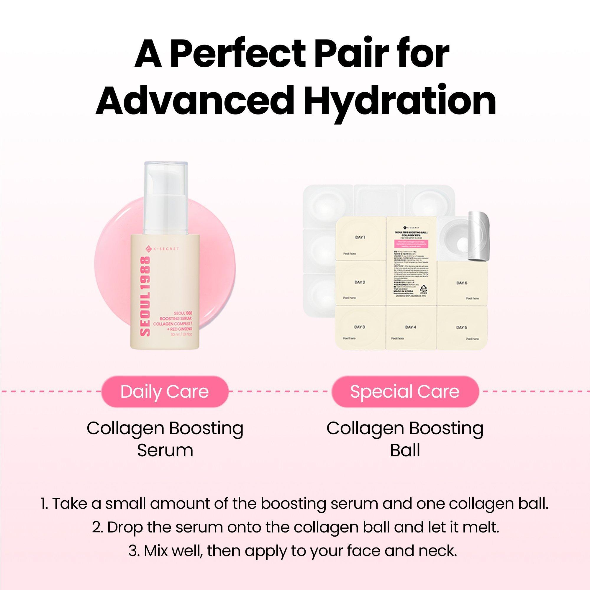 K-SECRET SEOUL 1988 Collagen + Red Ginseng Firming Serum — фото 7