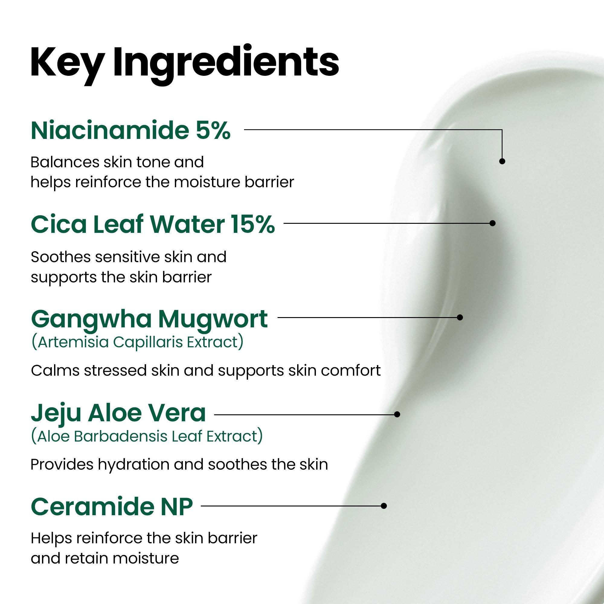 K-SECRET SEOUL 1988 Niacica 20% + Mugwort Sensitive Skin Barrier Cream — фото 5