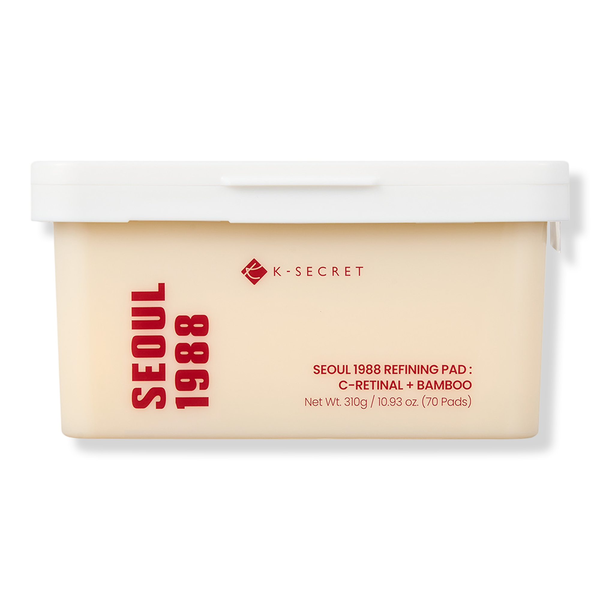 K-SECRET SEOUL 1988 Retinal + Ceramide Refining Toner Pads