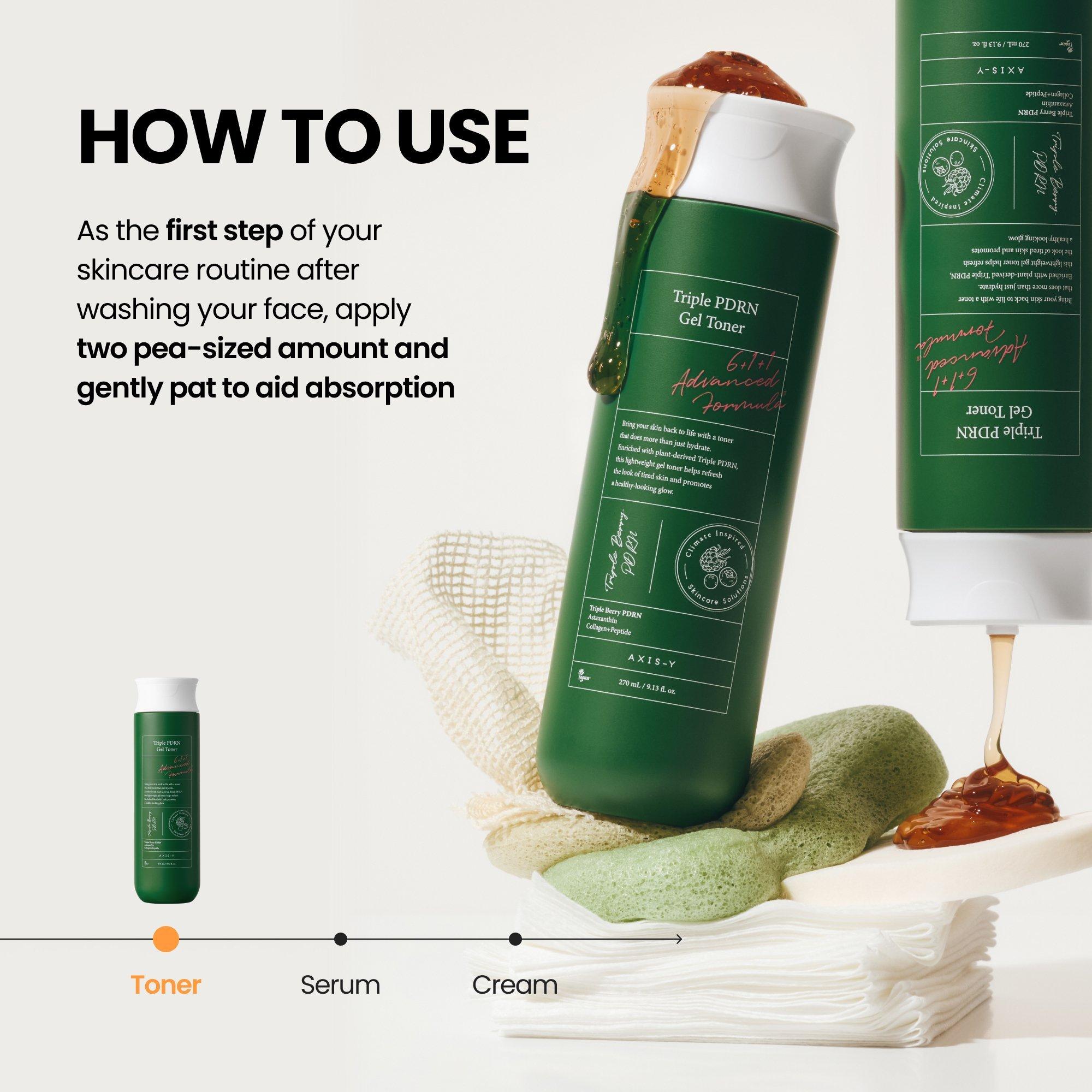 AXIS-Y Triple Pdrn Gel Toner — фото 6