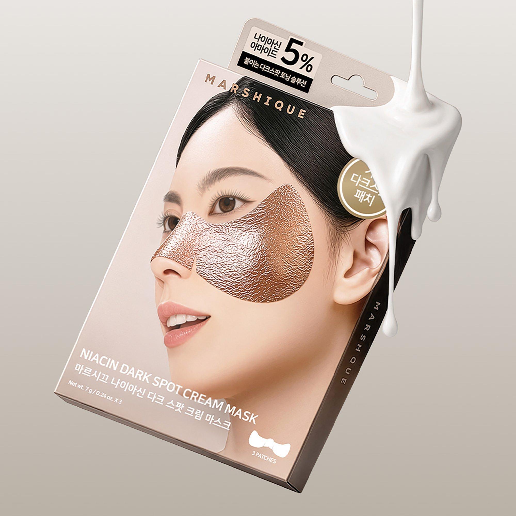 MARSHIQUE Niacin Dark Spot Cream Mask — фото 3