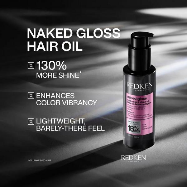 Redken Naked Gloss Lightweight Hair Oil For Shine And Frizz Control #2