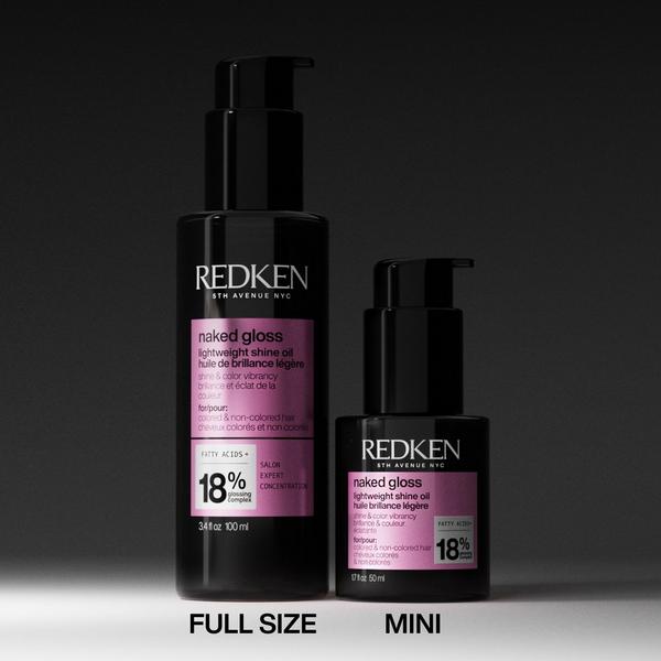 Redken Naked Gloss Lightweight Hair Oil For Shine And Frizz Control #8