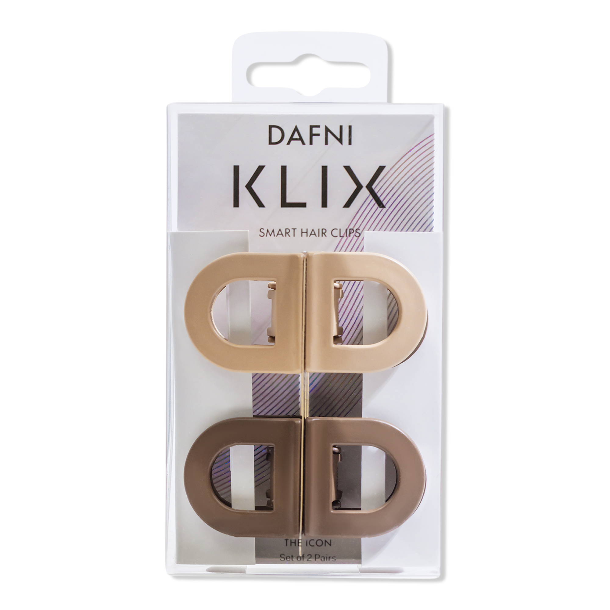 DAFNI KLIX Sandstone Magnetic Claw Clips The Icon 2 Pack #1