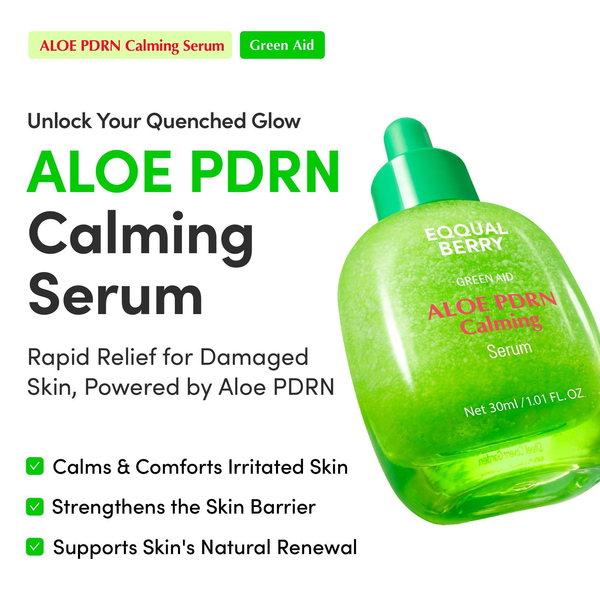 EQQUALBERRY Aloe Pdrn Calming Serum — фото 3