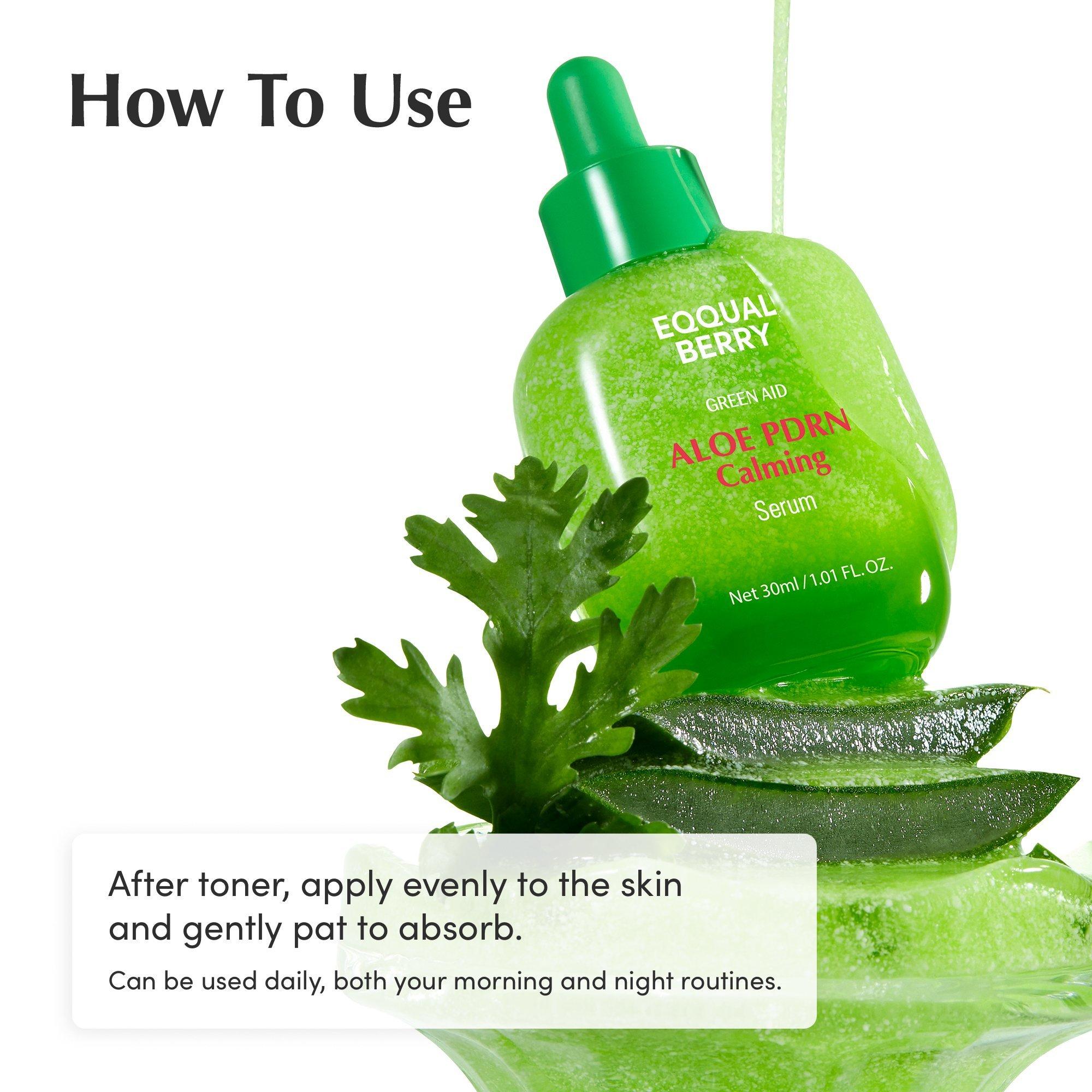 EQQUALBERRY Aloe Pdrn Calming Serum — фото 8