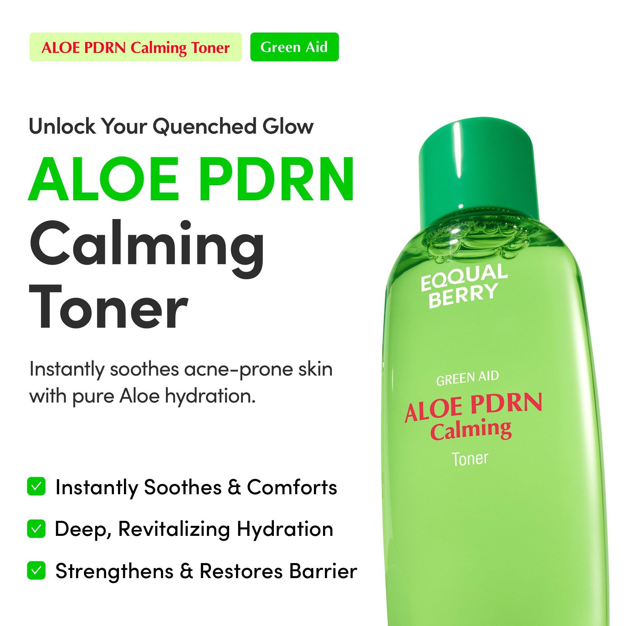 EQQUALBERRY Aloe Pdrn Calming Toner — фото 3