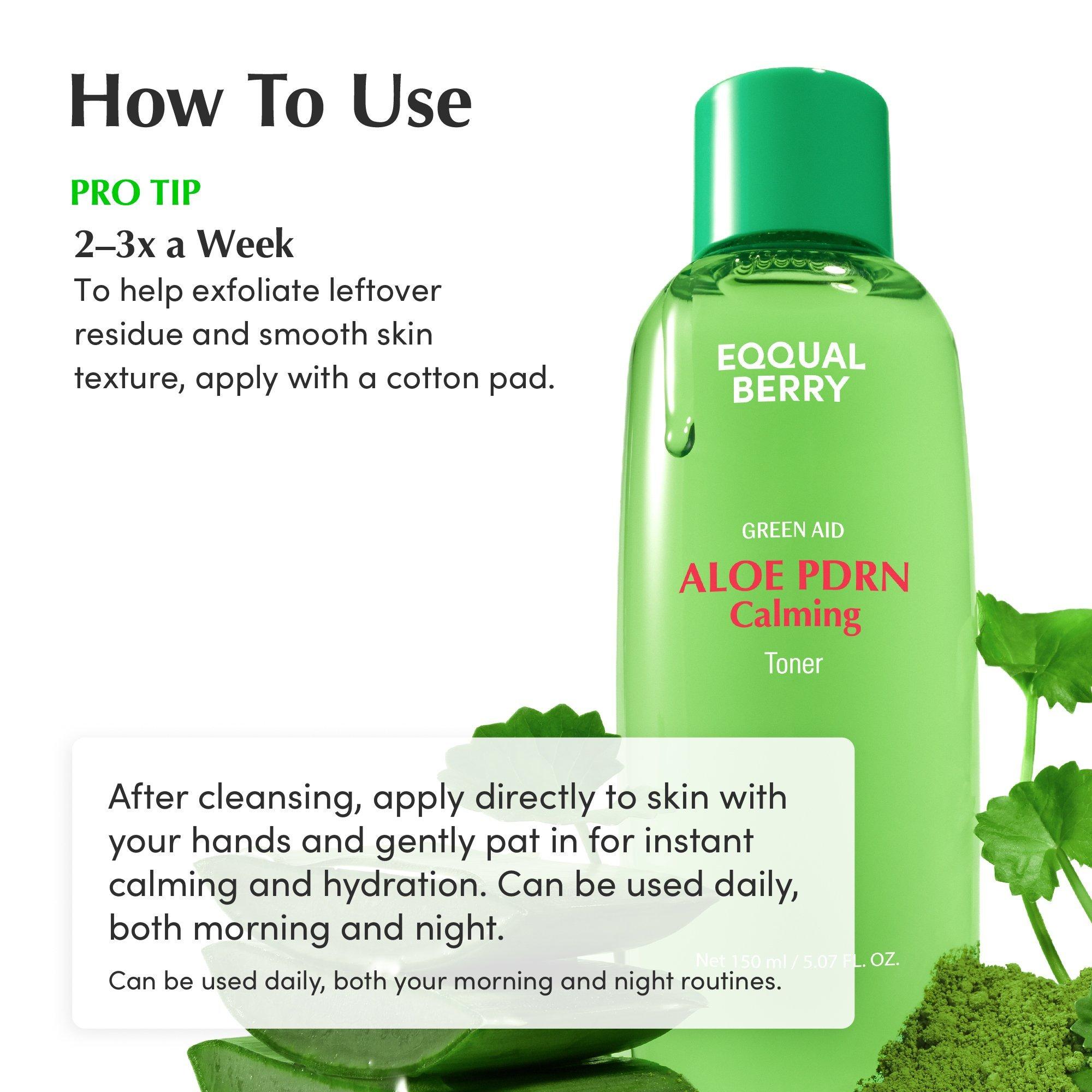 EQQUALBERRY Aloe Pdrn Calming Toner — фото 7