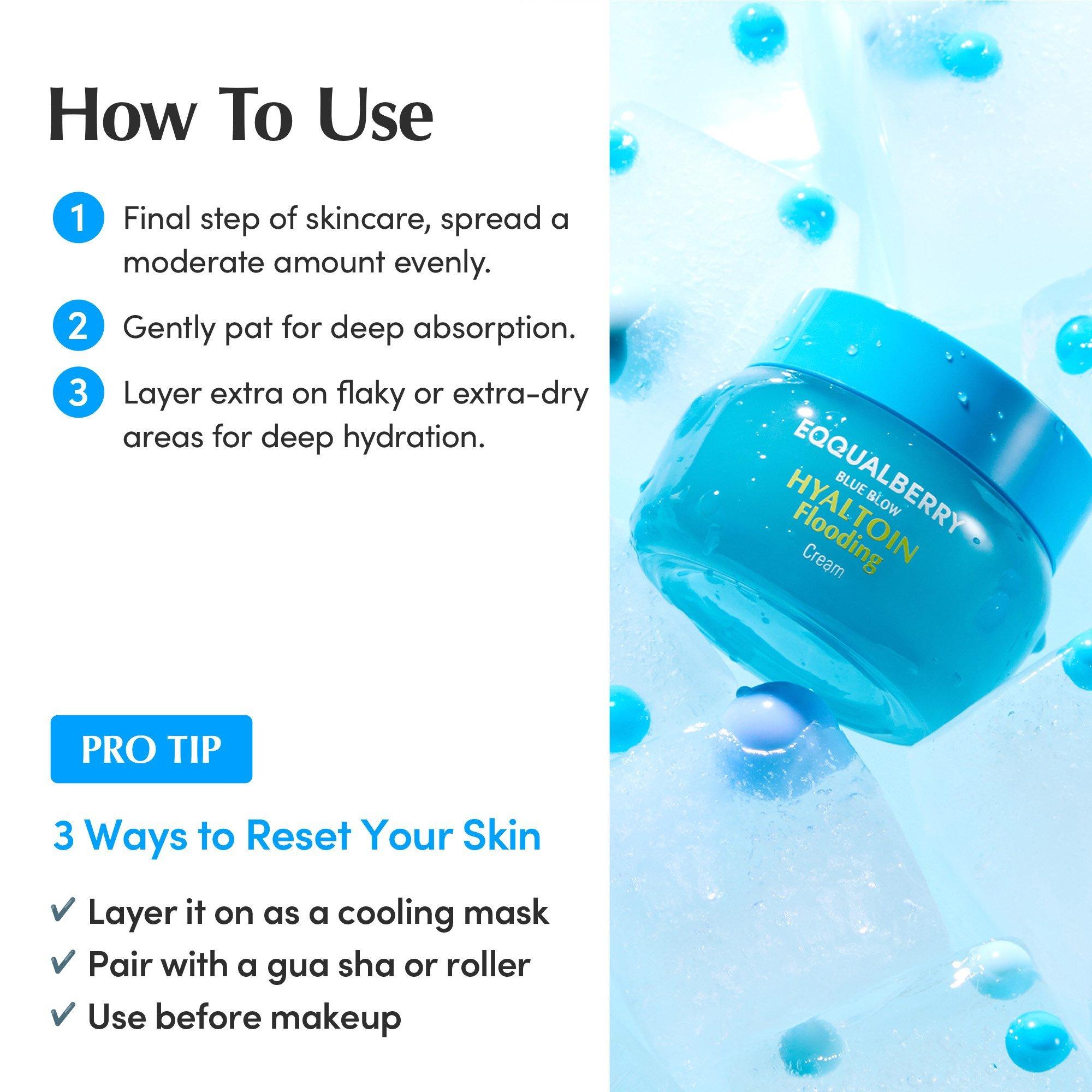 EQQUALBERRY Hyaltoin Hydration Flooding Cream — фото 8