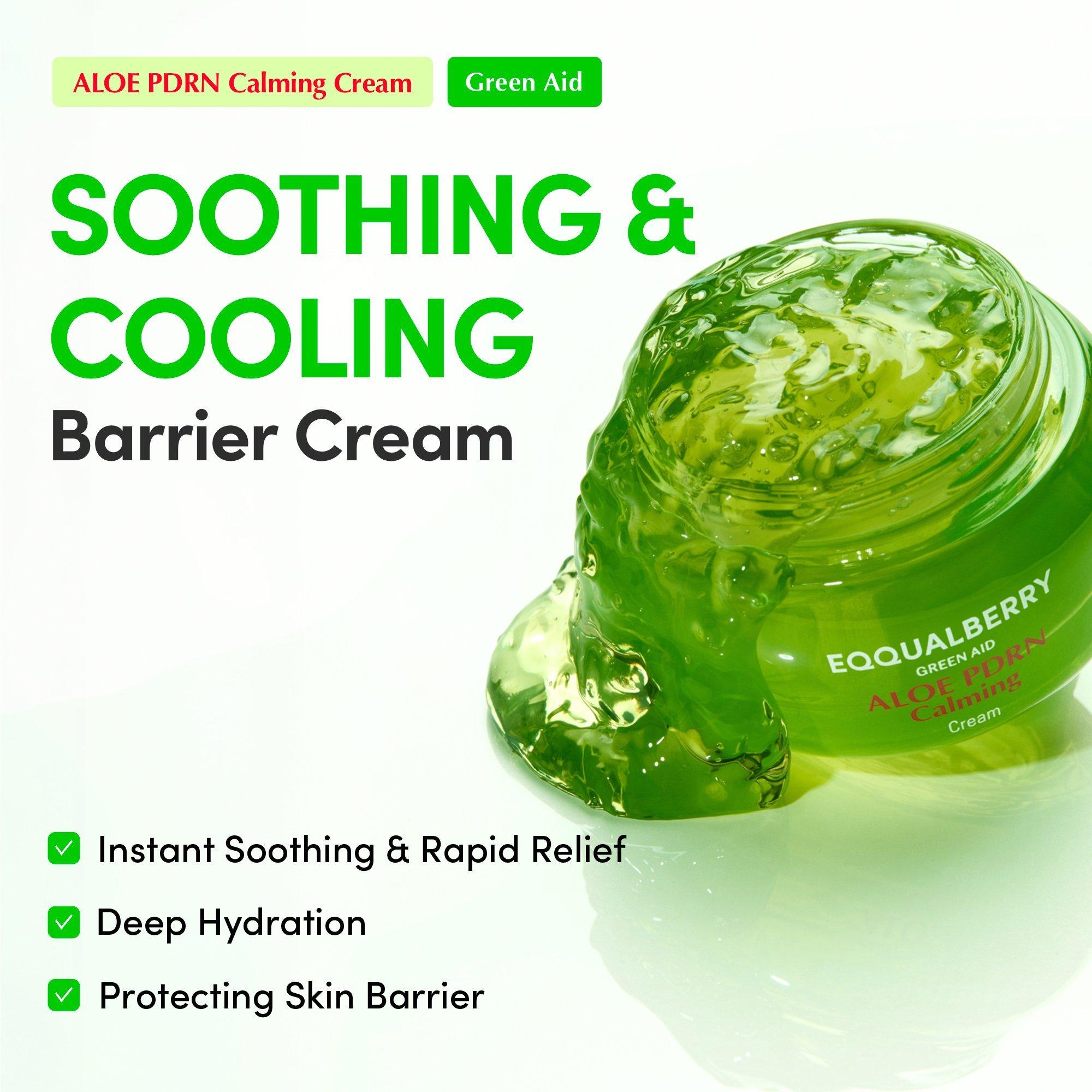EQQUALBERRY Aloe Pdrn Calming Cream — фото 3