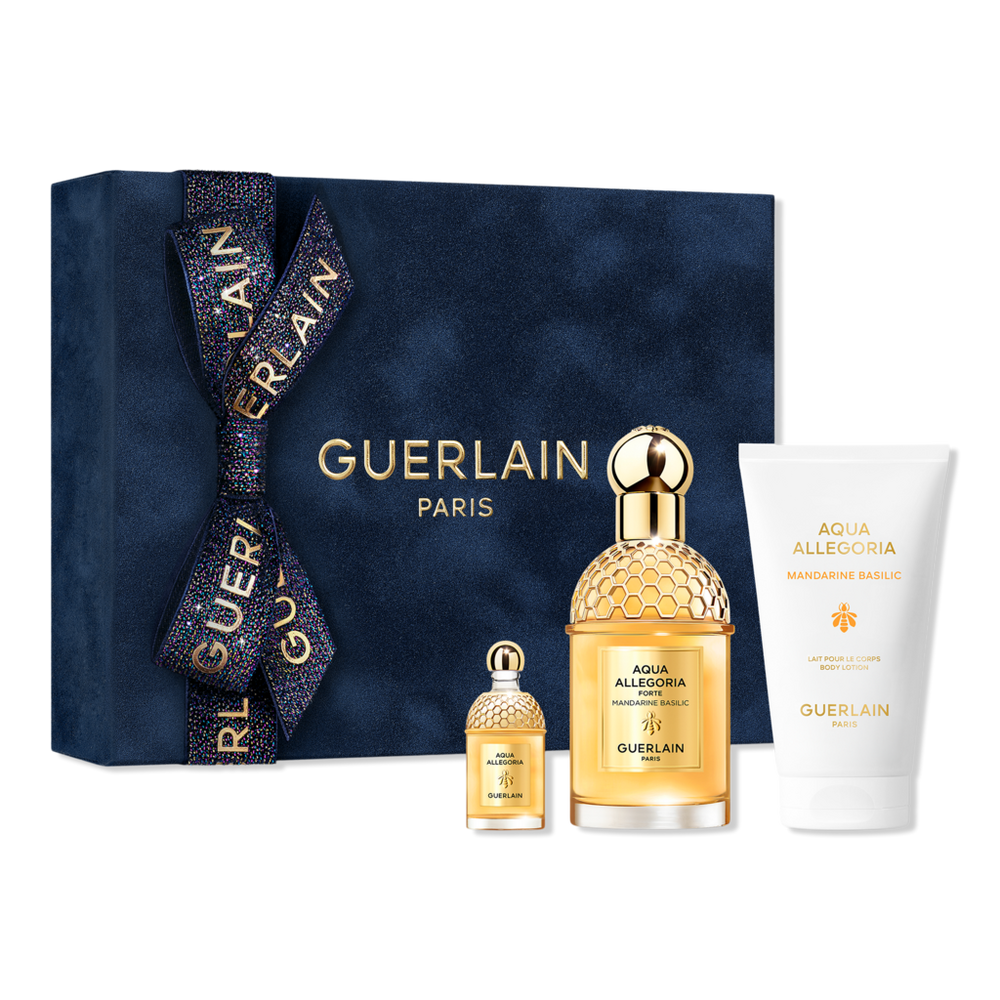 Guerlain 3-Piece Aqua Allegoria Forte Mandarine Basilic Eau de Parfum Gift Set