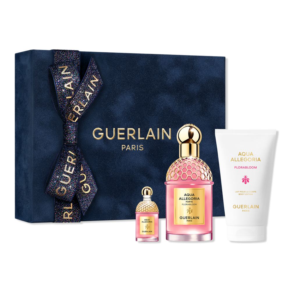 Guerlain 3-Piece Aqua Allegoria Forte Florabloom Basilic Eau de Parfum Gift Set