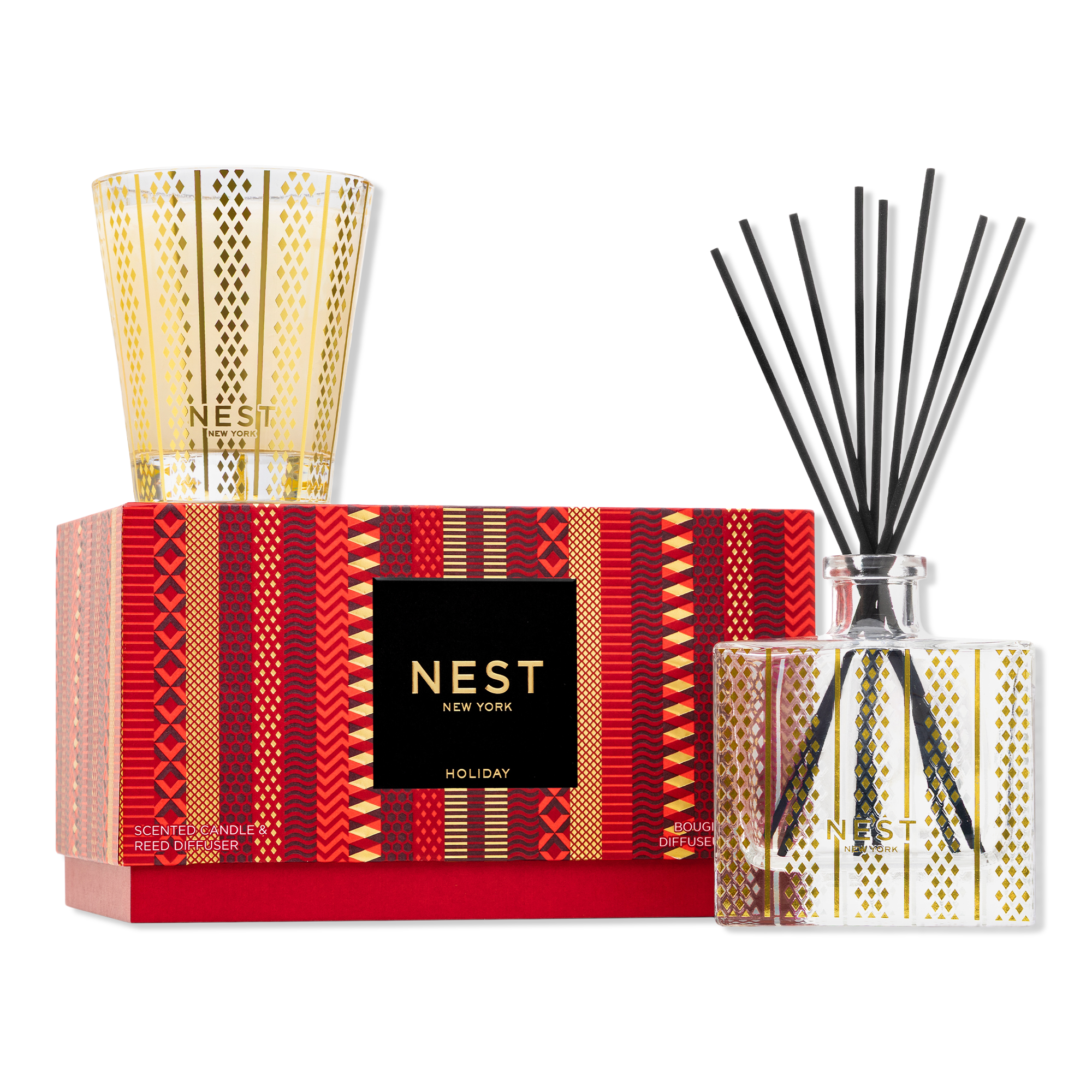 NEST New York Holiday Classic Candle & Diffuser Set #1