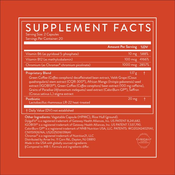 arrae MB-1 Max: Extra-Strength Metabolism Support #7