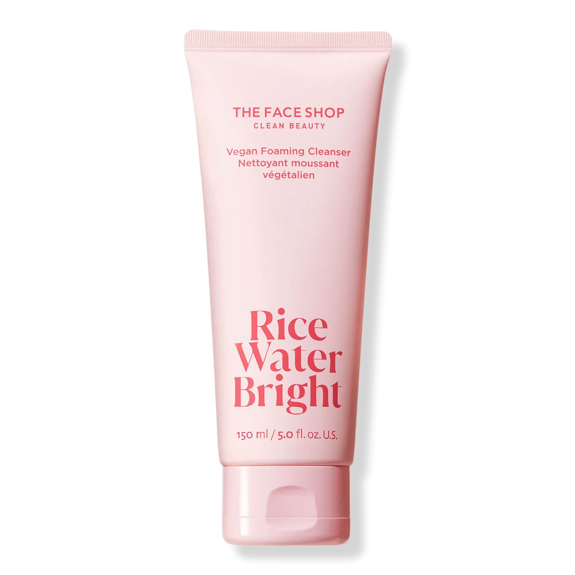 THE FACE SHOP Rice Water Bright Vegan Foaming Cleanser #1