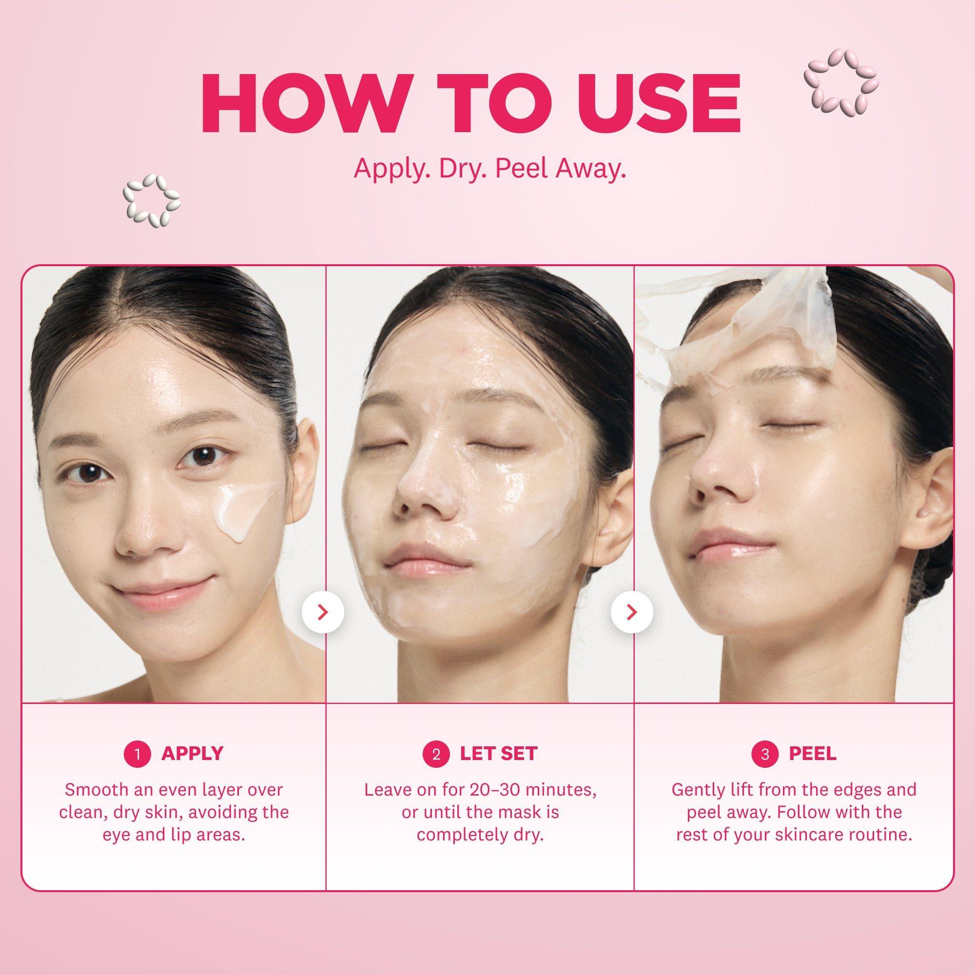 THE FACE SHOP Rice Collagen Glow Pdrn Wrapping Mask — фото 4