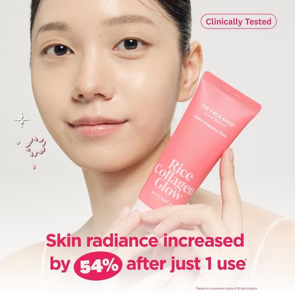 THE FACE SHOP Rice Collagen Glow PDRN Wrapping Mask #5