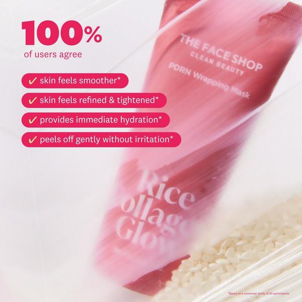 THE FACE SHOP Rice Collagen Glow PDRN Wrapping Mask #7