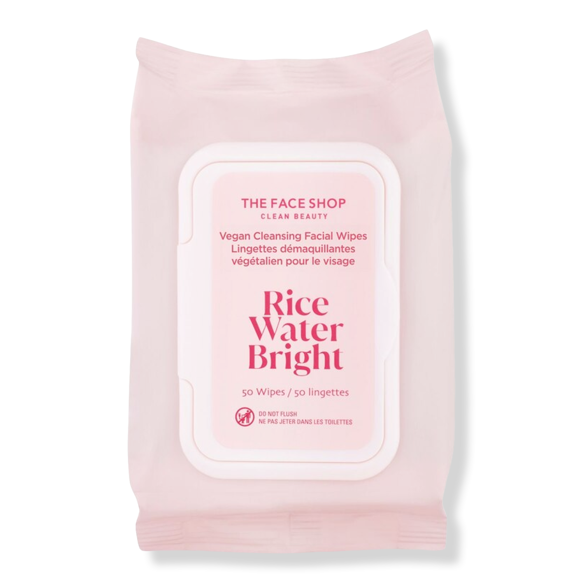 THE FACE SHOP Rice Water Bright Vegan Cleansing Facial Wipes #1
