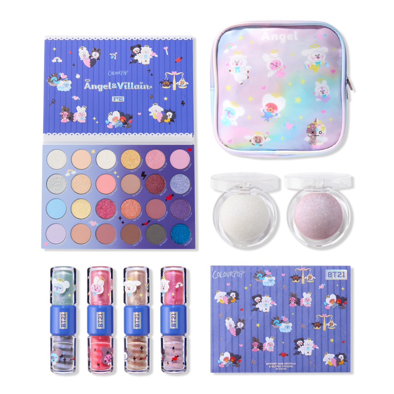 ColourPop - ColourPop X BT21 Angel & Villain Collection Vault