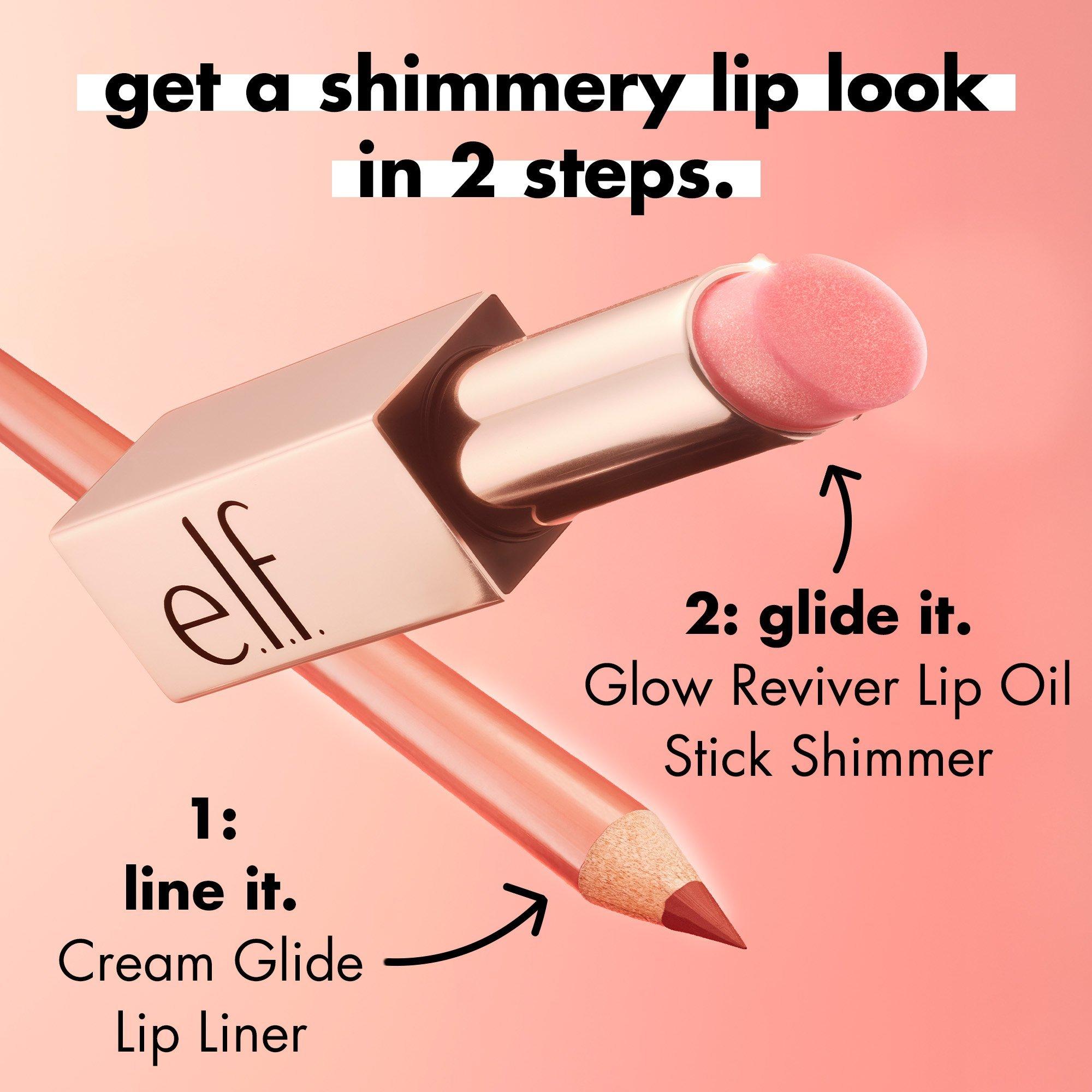 Масло-стик для губ e.l.f. Cosmetics Glow Reviver, цвет: Cara-Melt — фото 8