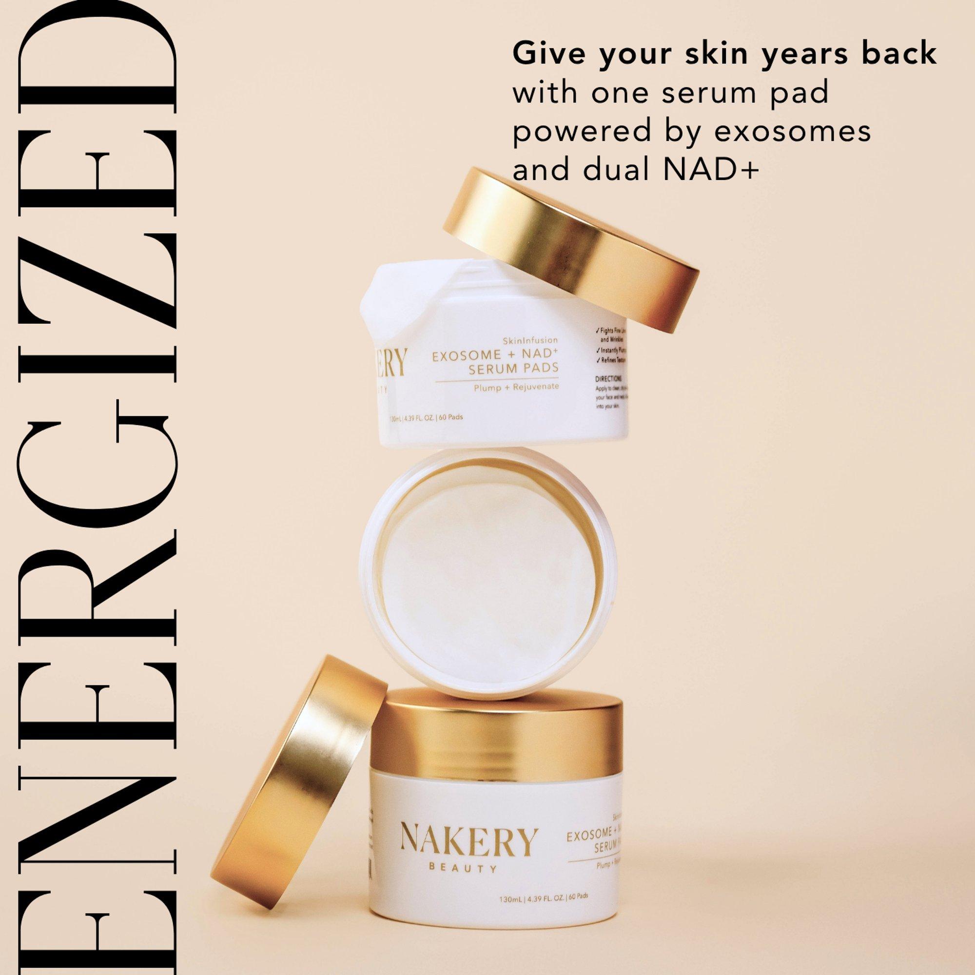 NAKERY BEAUTY SkinInfusion Exosome & NAD+ Serum Pads — фото 2