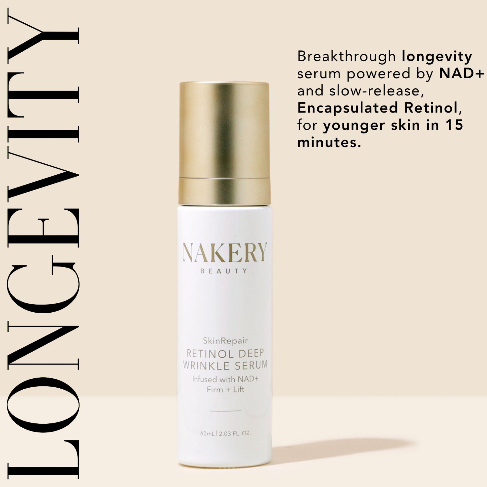 NAKERY BEAUTY SkinRepair Retinol Deep Wrinkle Serum with NAD+ — фото 2