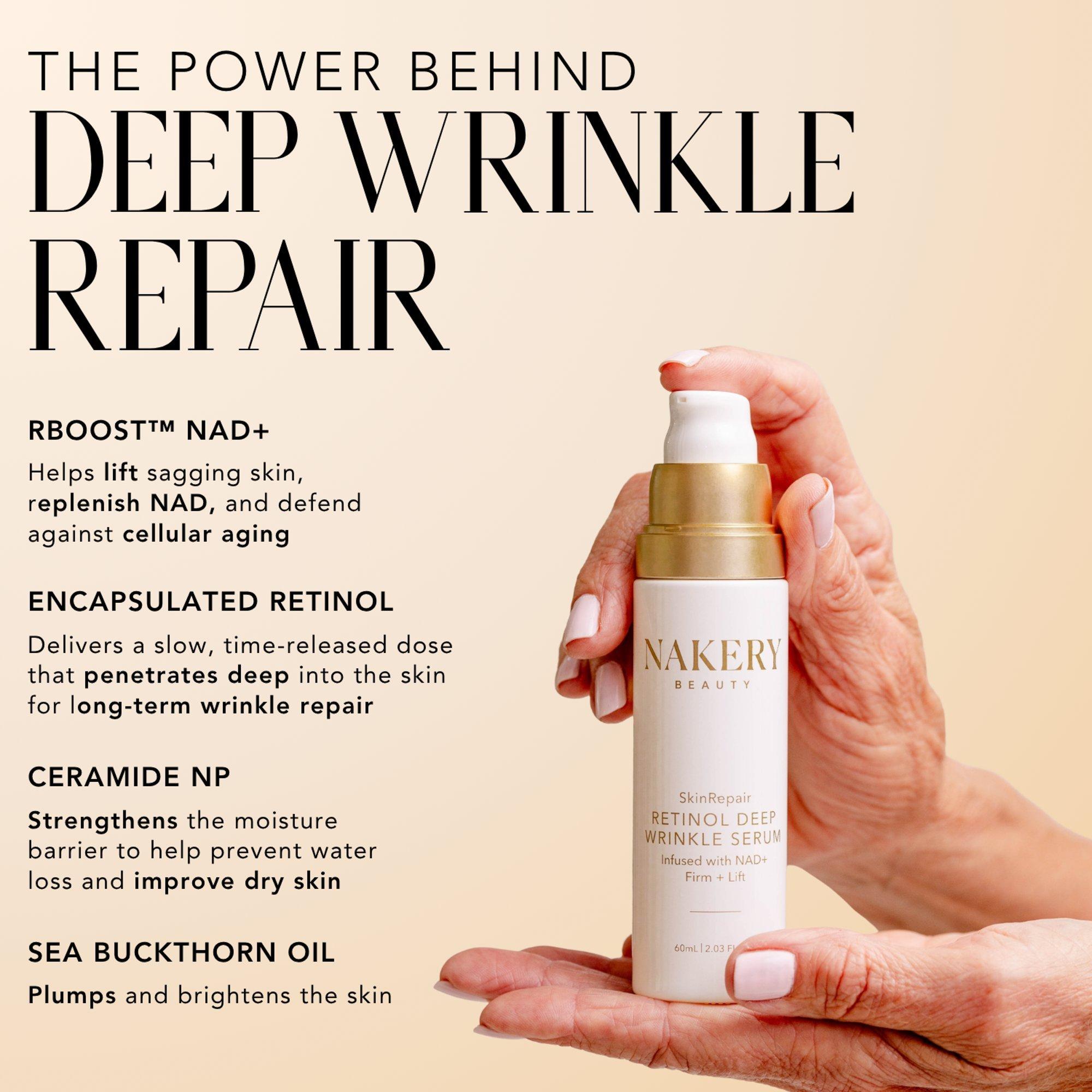 NAKERY BEAUTY SkinRepair Retinol Deep Wrinkle Serum with NAD+ — фото 4