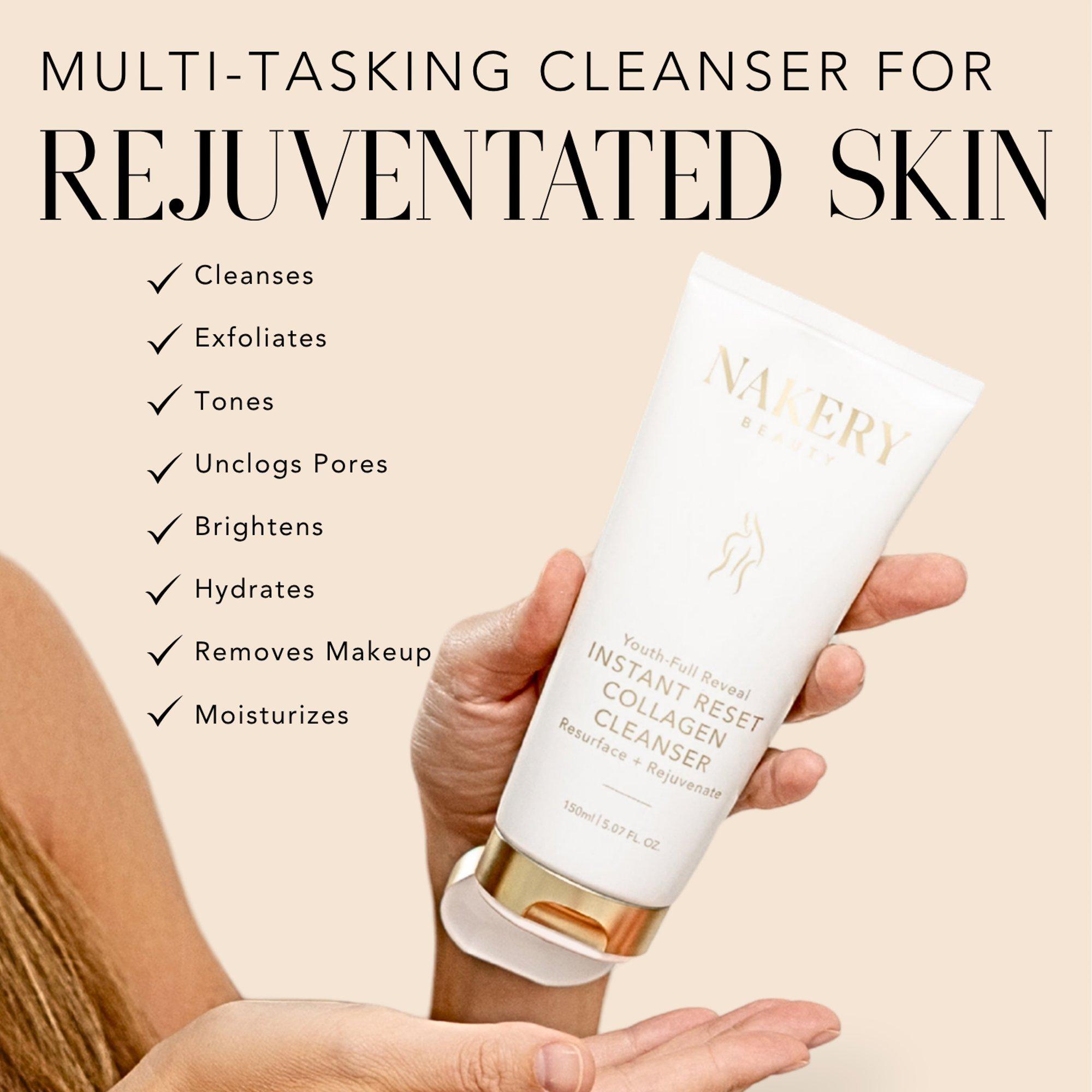 NAKERY BEAUTY YouthReveal Instant Reset Collagen Cleanser — фото 5